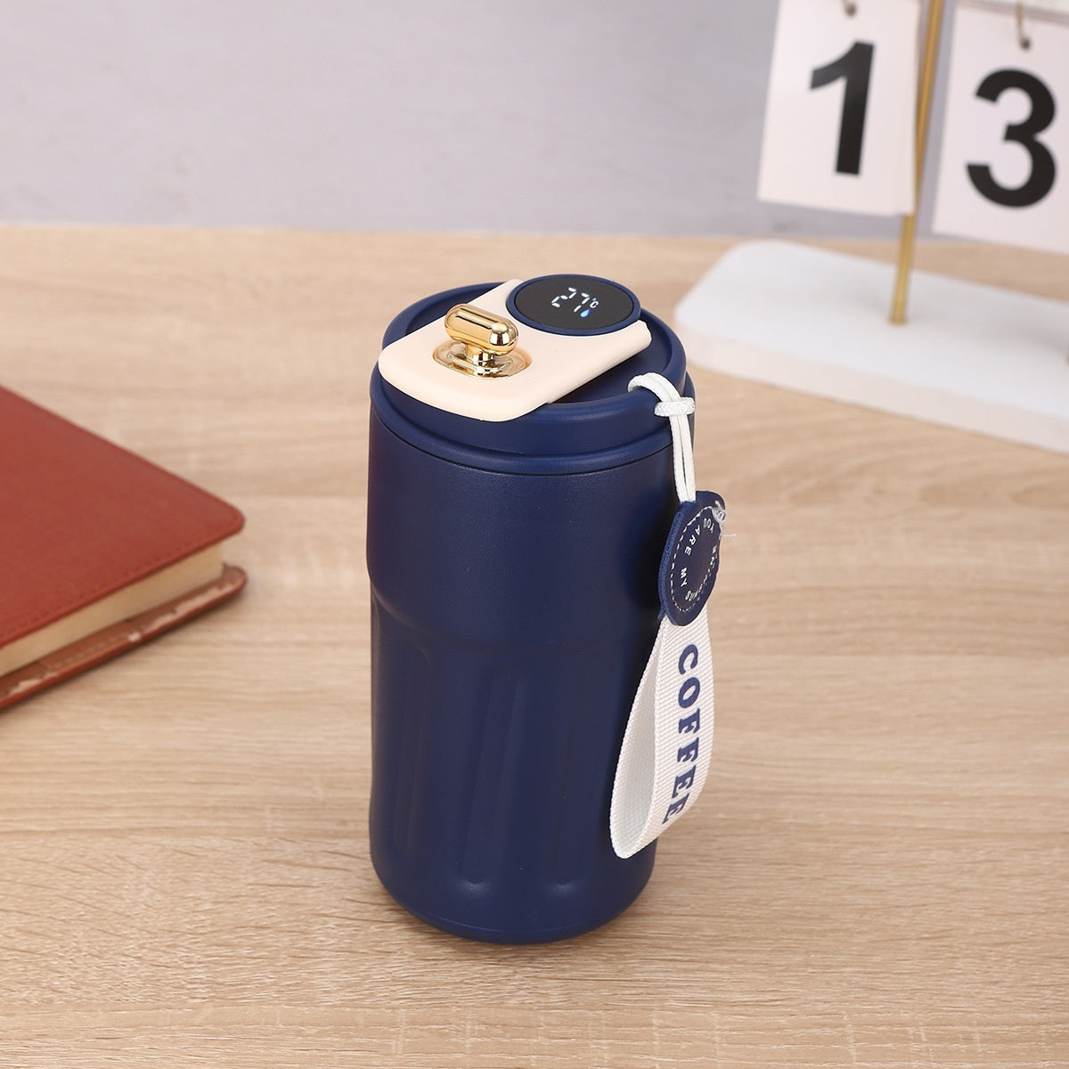 SmartTemp™ LED Thermal Bottle | 450ml Stainless Steel Insulated Flask with Temperature Display