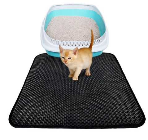 PurrClean™ - The Ultimate Cat Litter Mat for a Spotless Home!