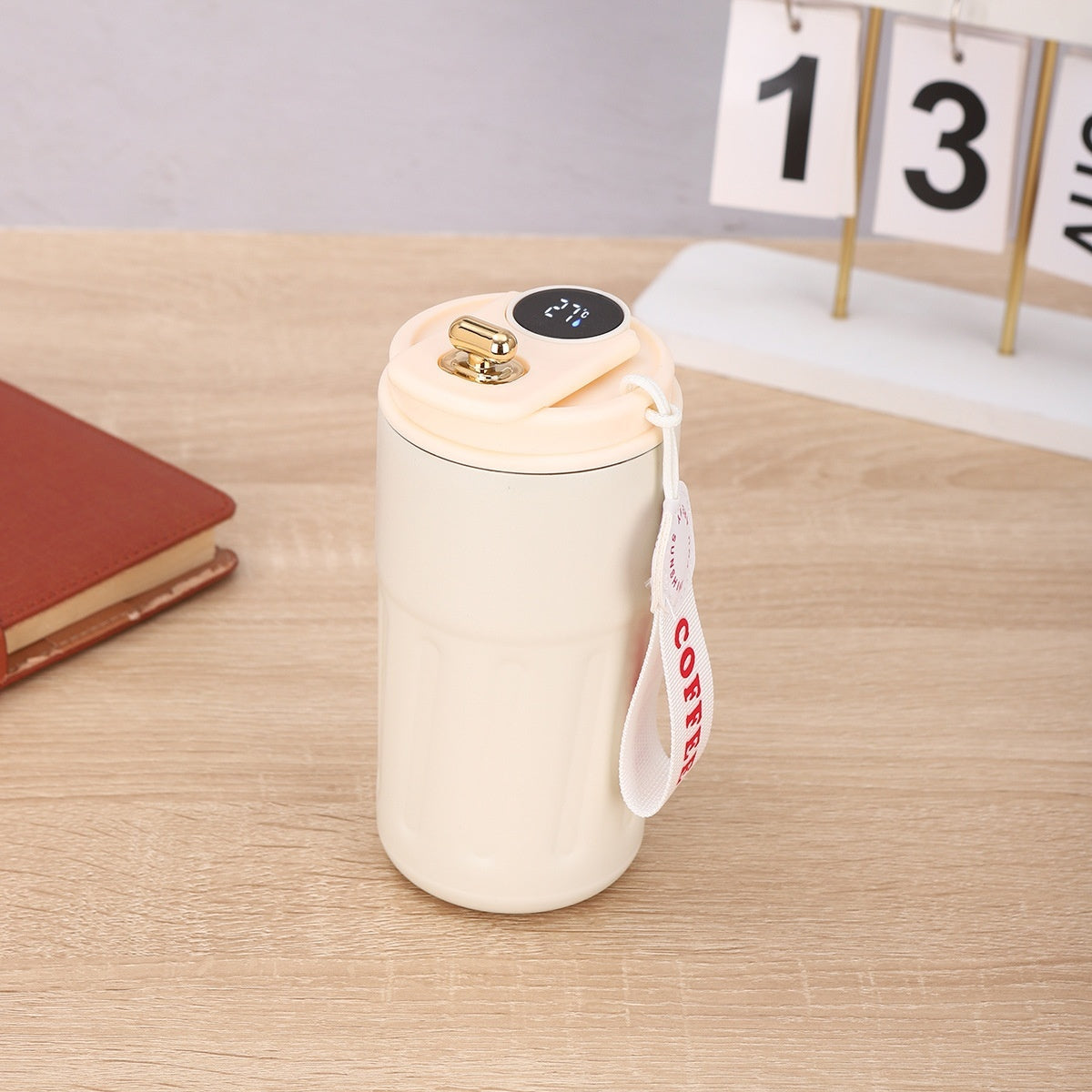 SmartTemp™ LED Thermal Bottle | 450ml Stainless Steel Insulated Flask with Temperature Display