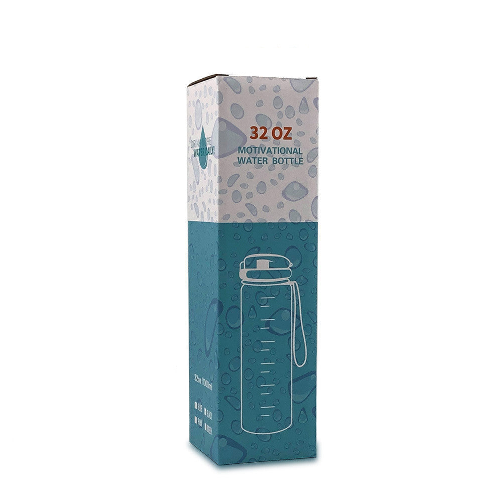 HydraTime – 1L Motivational Tritan Water Bottle | Leak-Proof & BPA-Free | Daily Hydration Tracker