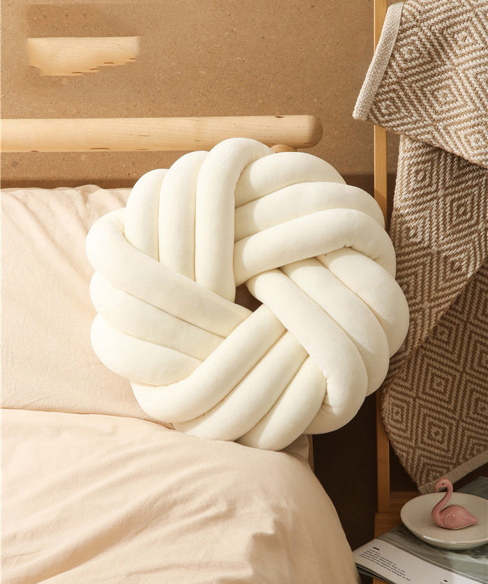 Knotted Ball Pillow