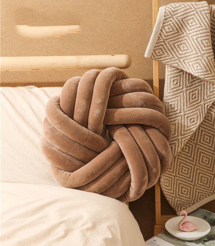 Knotted Ball Pillow