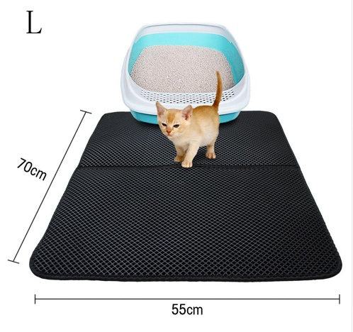 PurrClean™ - The Ultimate Cat Litter Mat for a Spotless Home!