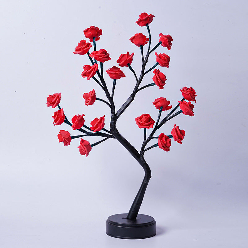 RoseGlow Tree Lamp