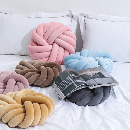 Knotted Ball Pillow