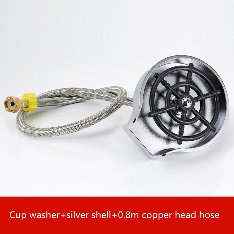 High-Pressure Sink Cup Washer – Automatic Glass Rinser for Home Kitchens, Bars & Cafès