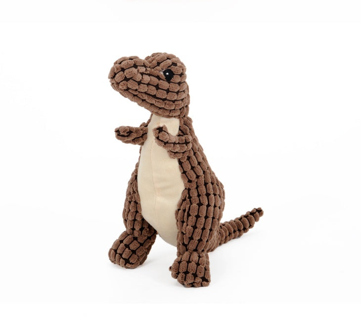 Pawfect Dino Buddy – Plush Squeaky Dog Toy