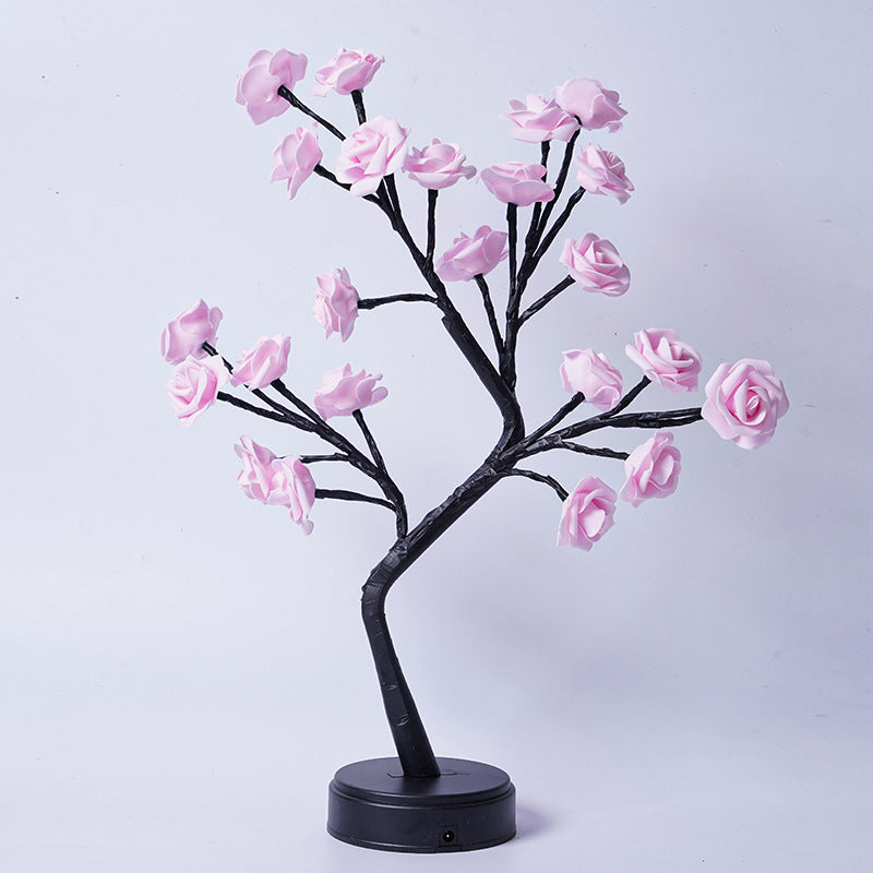 RoseGlow Tree Lamp