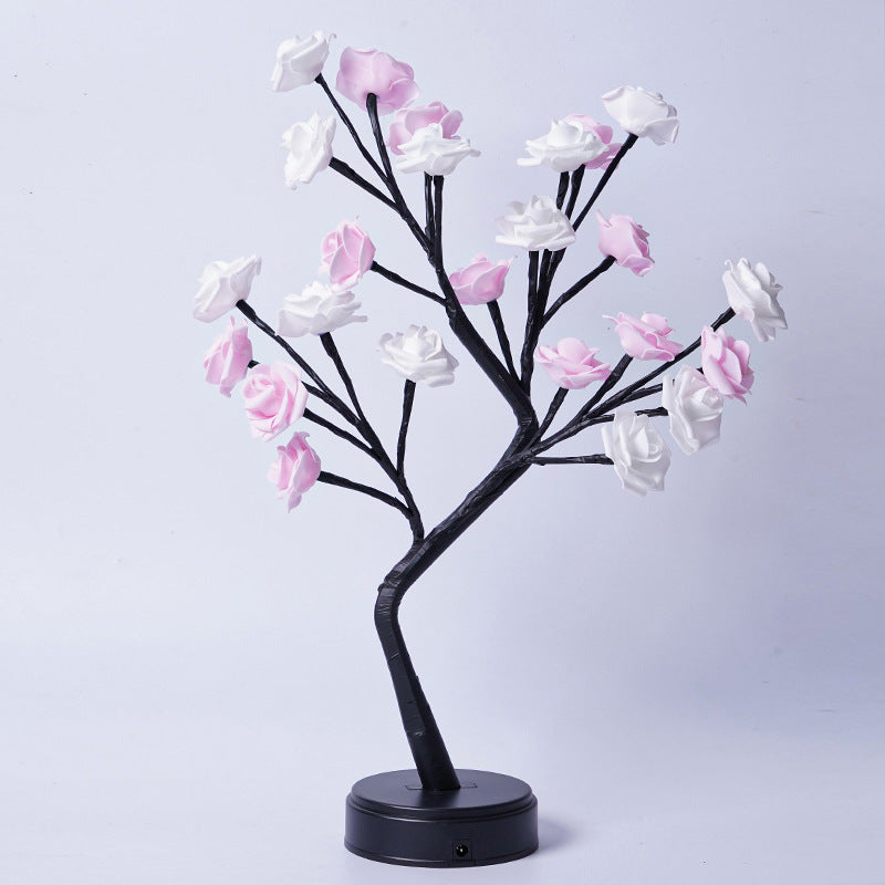 RoseGlow Tree Lamp